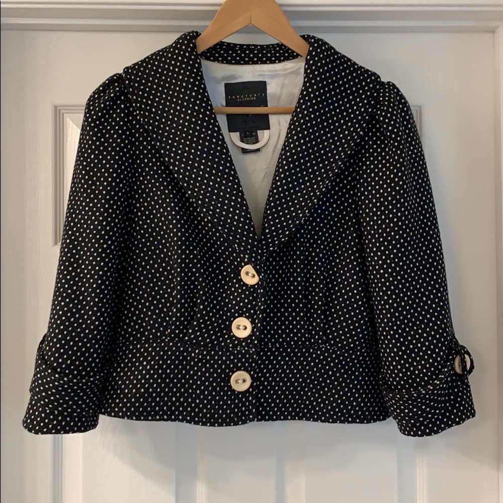 Sanctuary Polka Dot Jacket